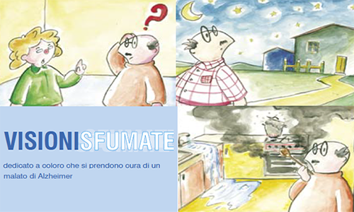 Visioni sfumate: un opuscolo ricco di informazioni pratiche per familiari e operatori dei malati di Alzheimer