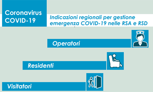 indicazioni regionali emergenza coronavirus rsa rsd
